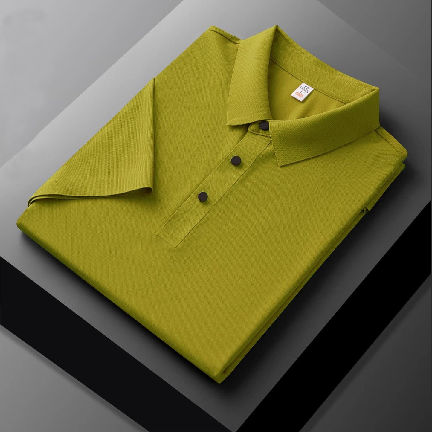 Men's Imported Lemon Yellow Seamless 4 Way Lycra Shirt Lls-6