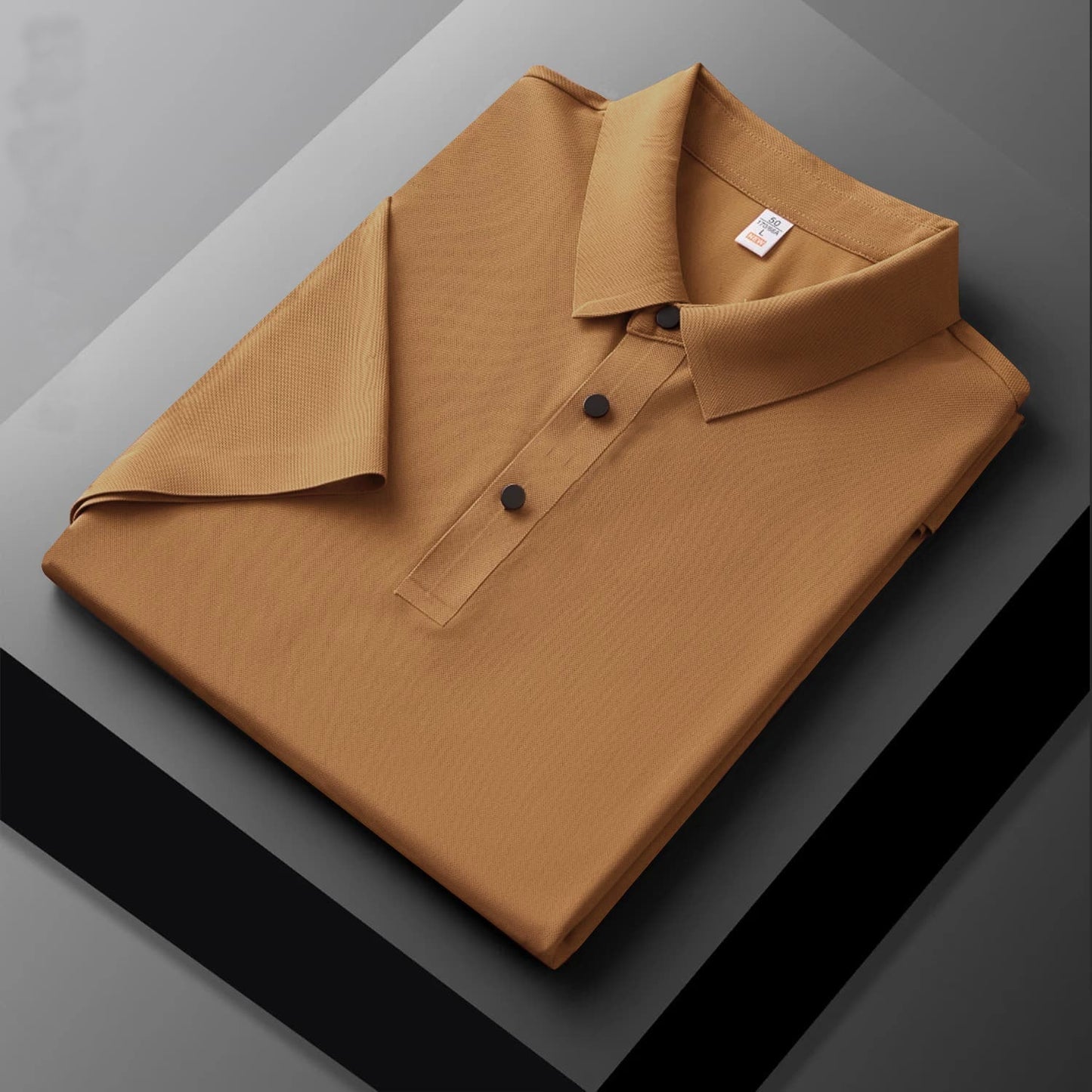 Men's Imported Light Peach Seamless 4 Way Lycra Shirt Lps-9