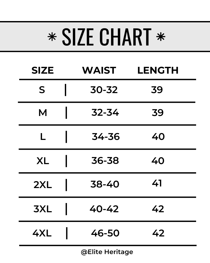 Size Chart Guide