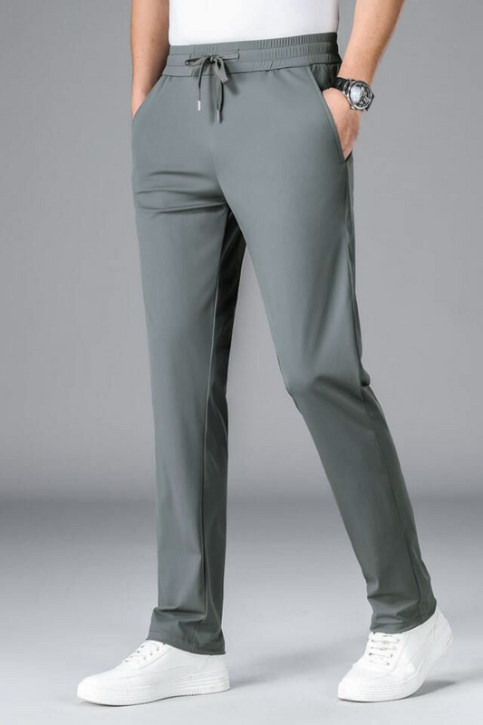 Men's premium 4 Way Lycra Light Gray Imported Trouser PT-8