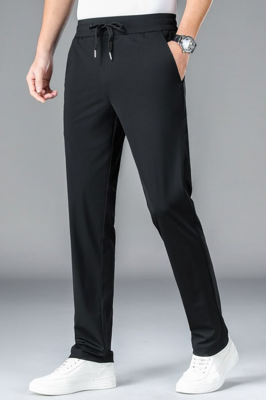 Men's premium 4 Way Lycra Black Imported Trouser PT-1