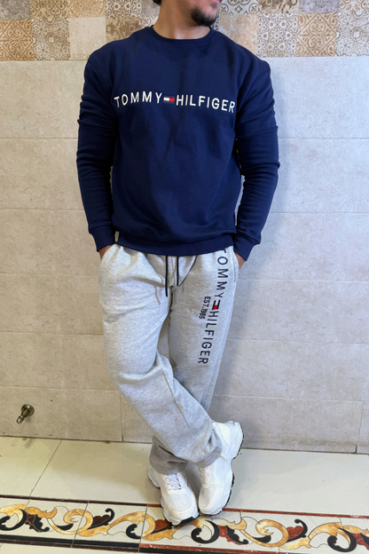 TMY HLFGR 100% Imported High Quality Cotton Fleece Tracksuit