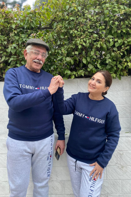 TMY HLFGR 100% Imported High Quality Cotton Fleece Tracksuit